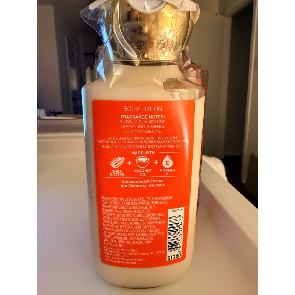 NEW Bath & Body Works Champagne Toast Body Lotion and Shower Gel - Picture 4 of 6